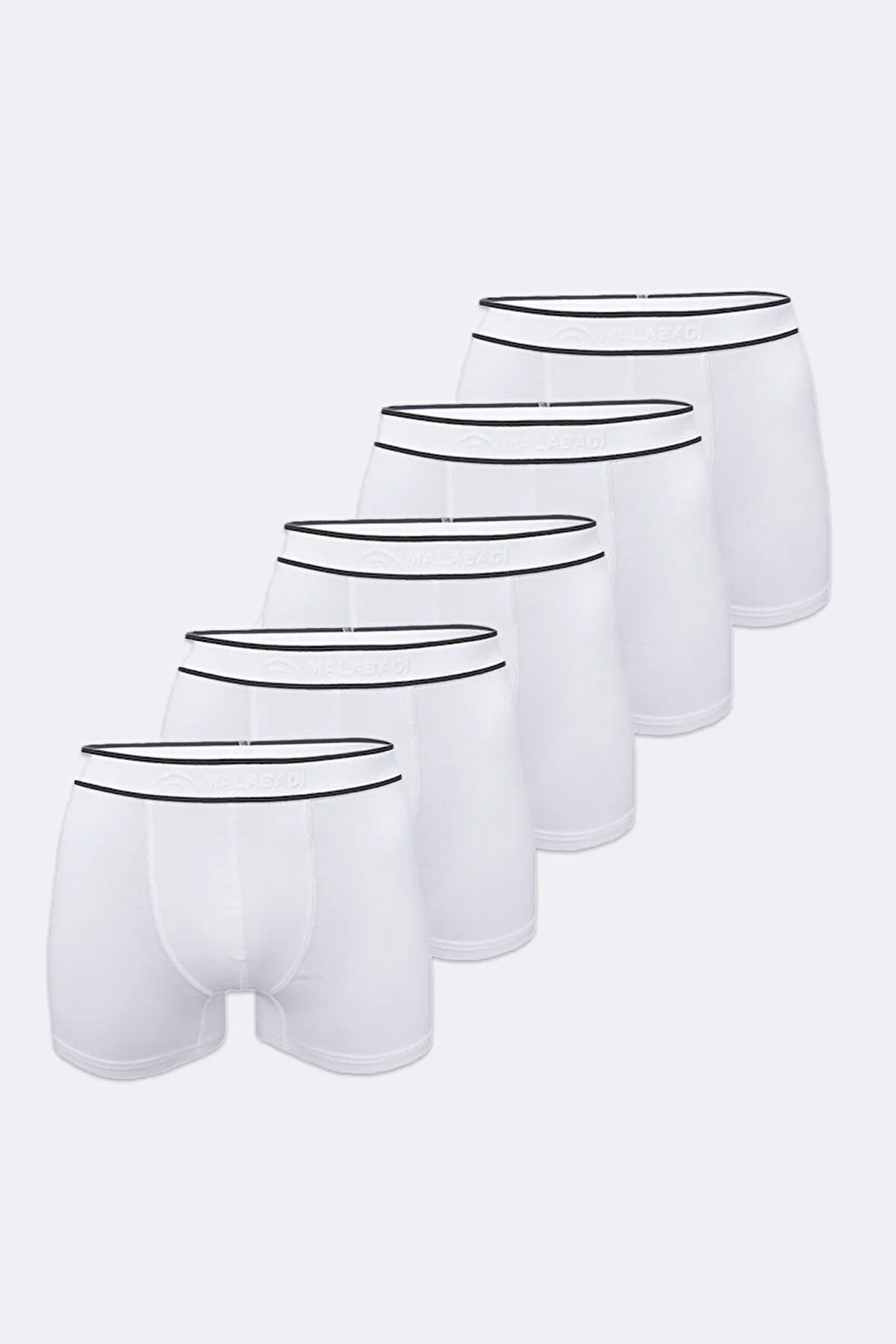 Erkek Lacivert 5 Li Pamuk Elastan Boxer 5m075