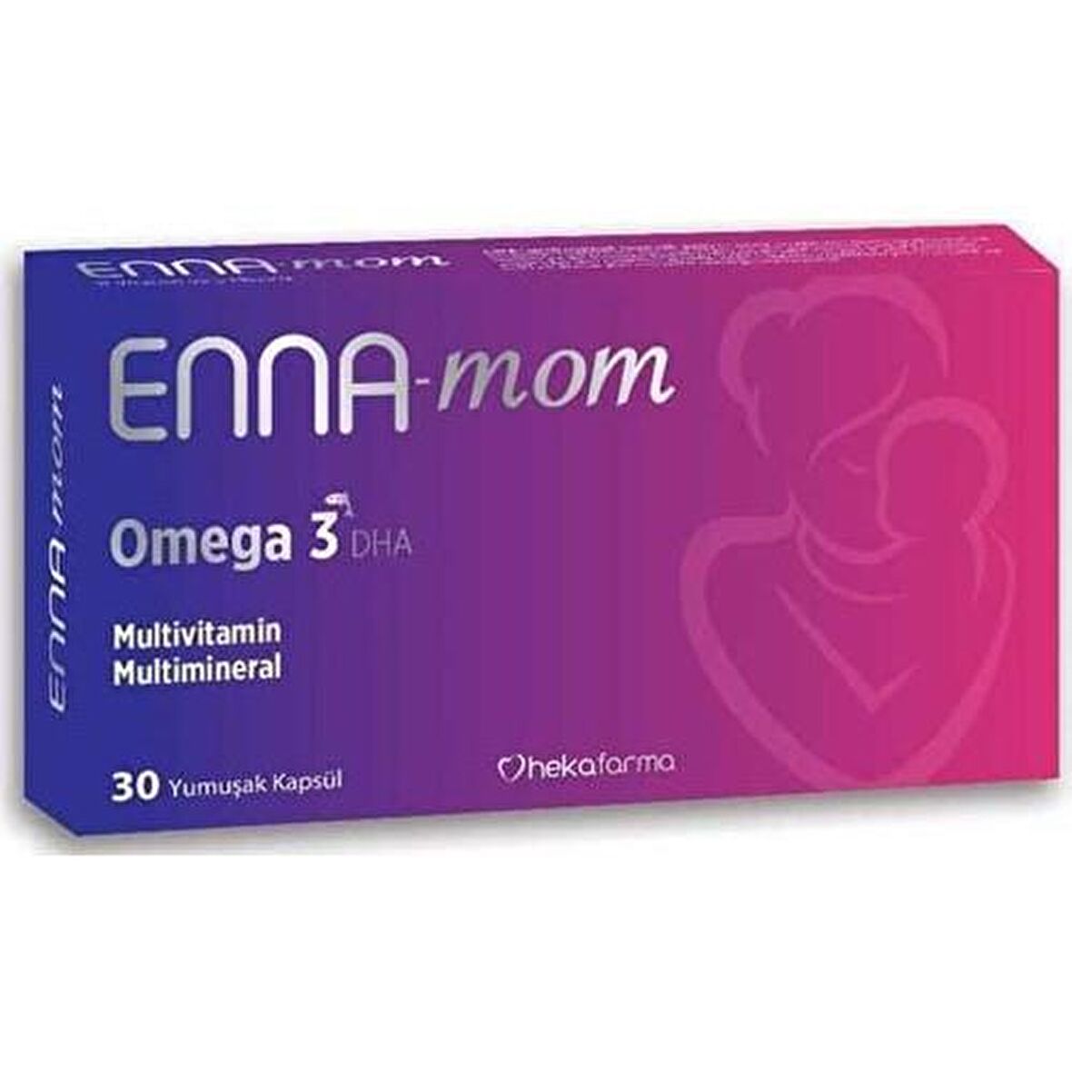 Enna-Mom Omega 3 Multivitamin Mineral 30 Kapsül
