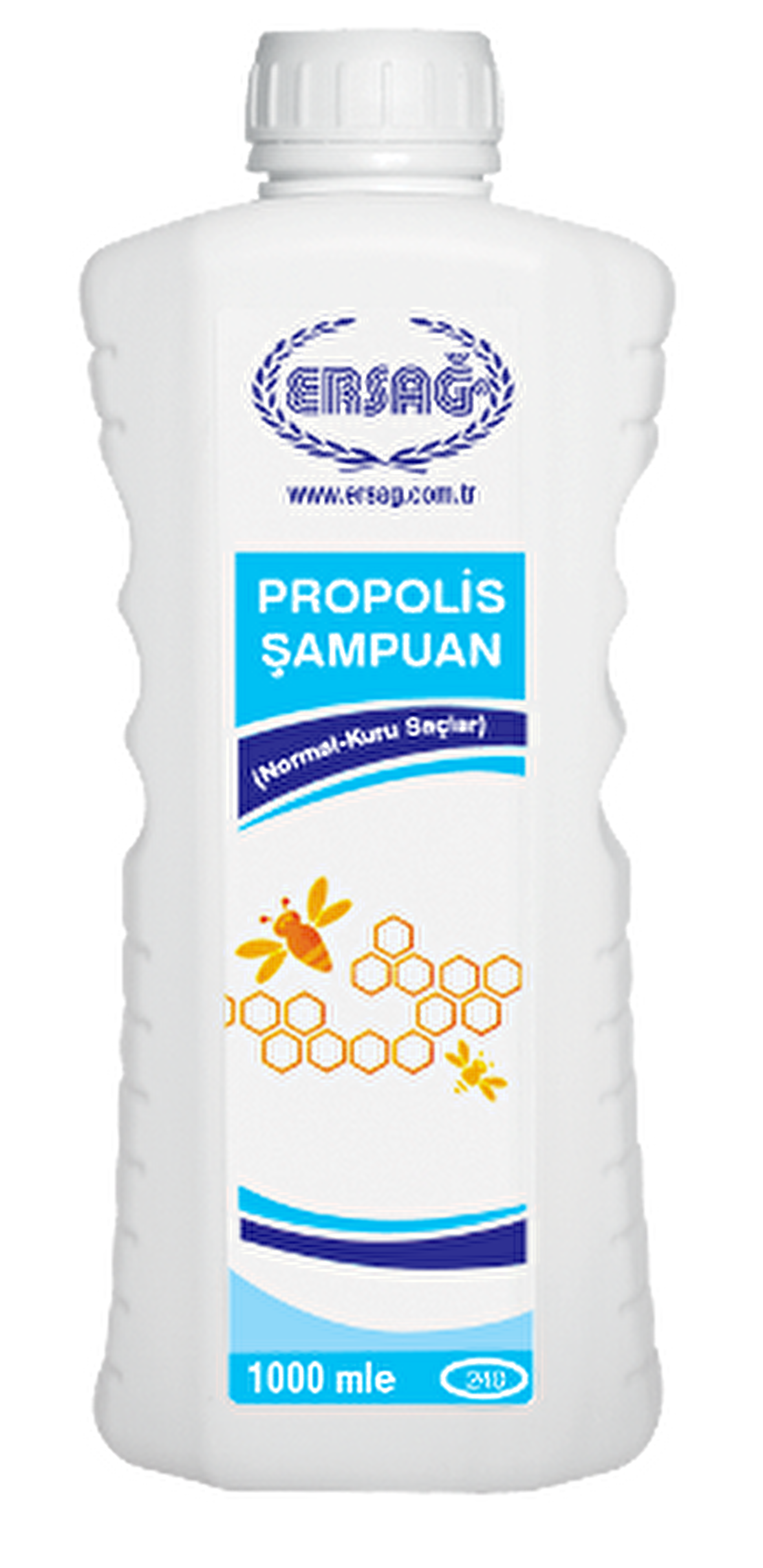 Ersağ Propolisli Şampuan (Normal-Kuru Saçlar İçin) 1000 Ml.