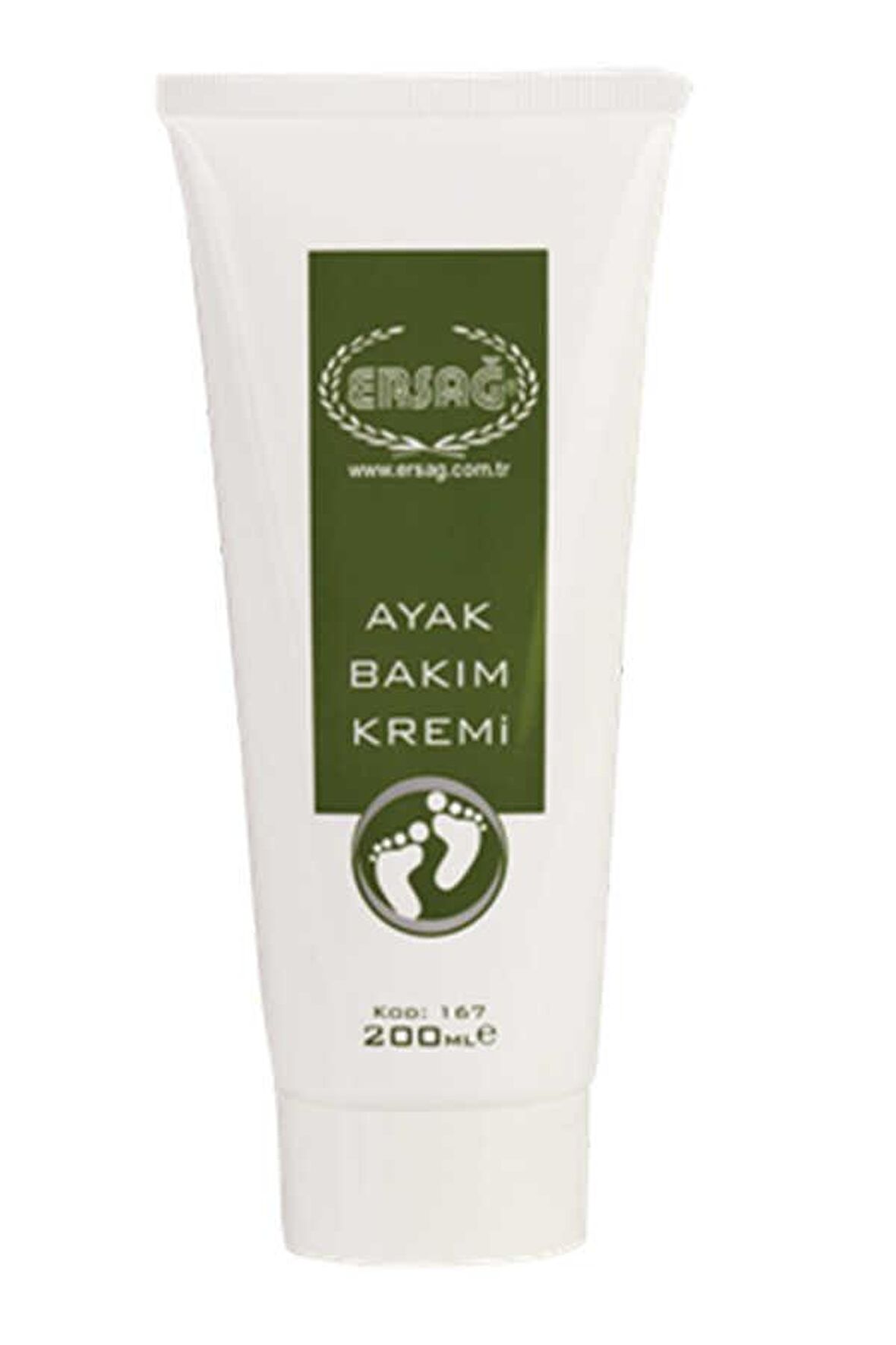 Ersağ Ayak Bakım Kremi 200 Ml.