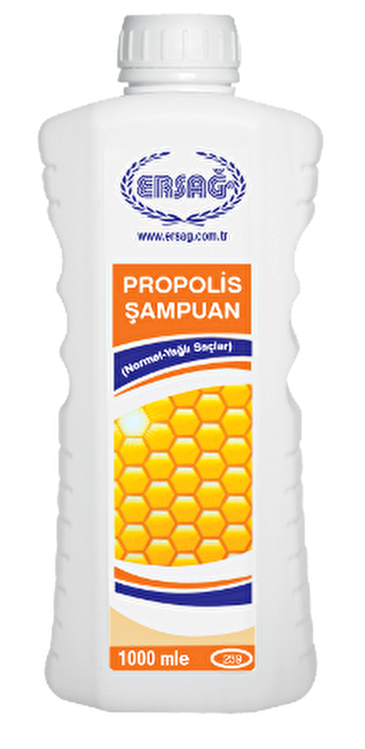 Ersağ Propolisli Şampuan (Normal-Yağlı Saçlar İçin) 1000 Ml.