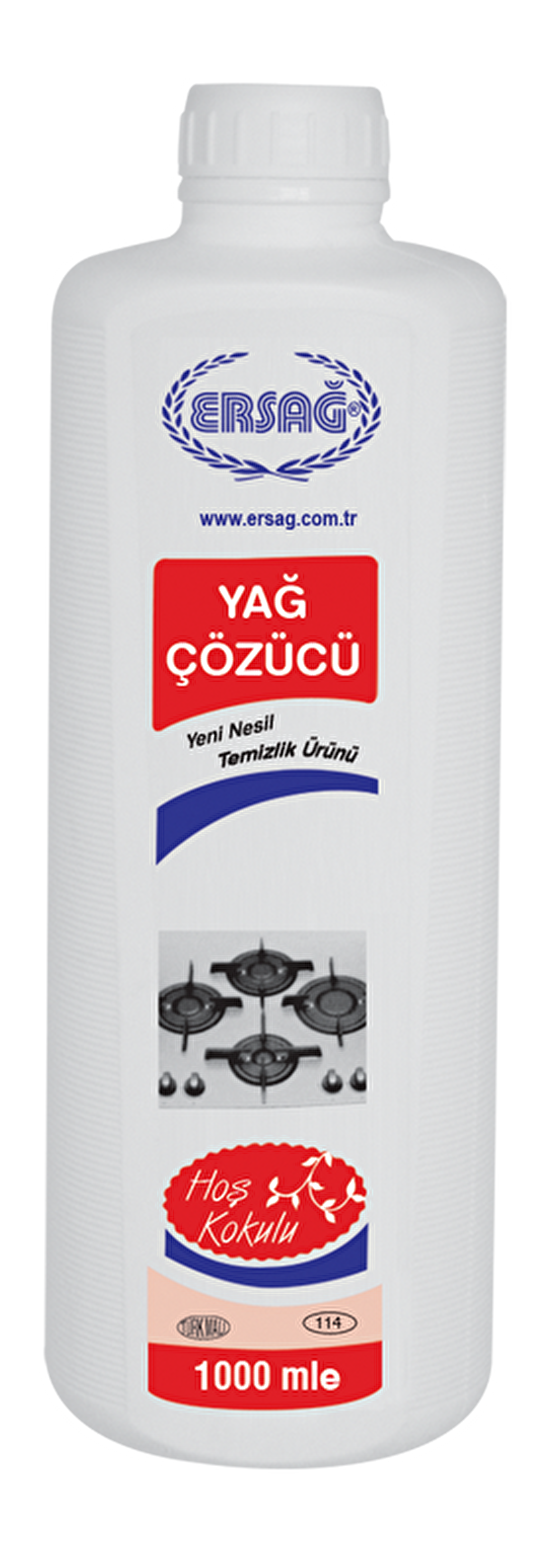 Ersağ Yağ Çözücü 1000 ML. Hoş Kokulu