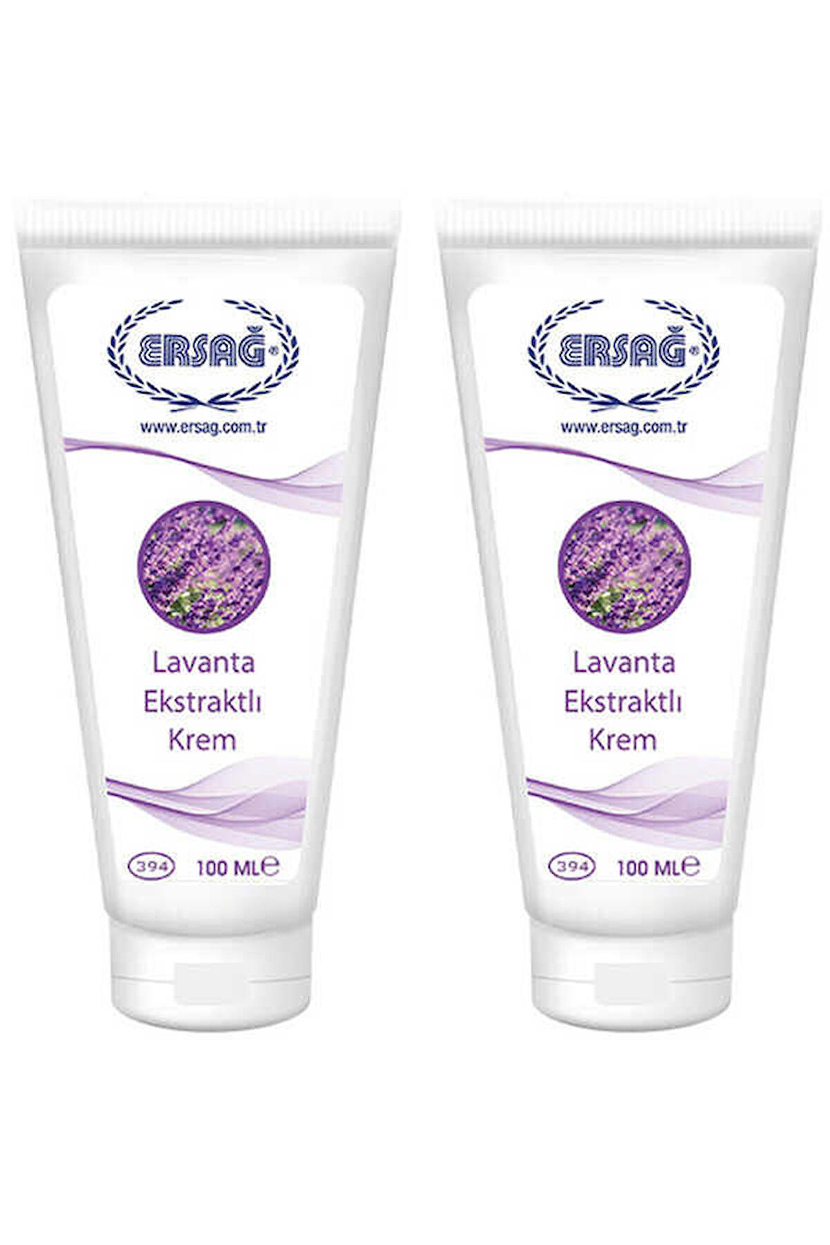 Ersağ Lavanta Ekstraktlı Krem 100 Ml. x 2 Adet