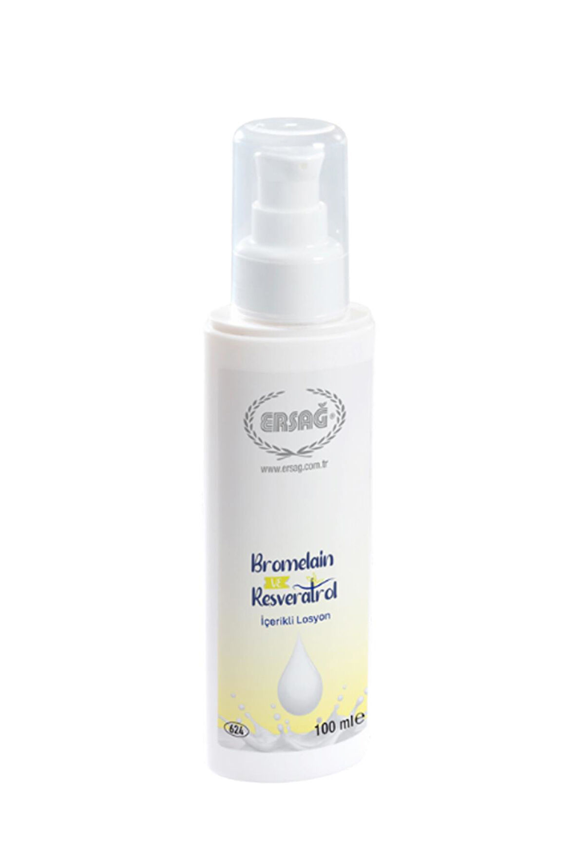 Ersağ Bromelain ve Resveratrol İçerikli Losyon 100 Ml.