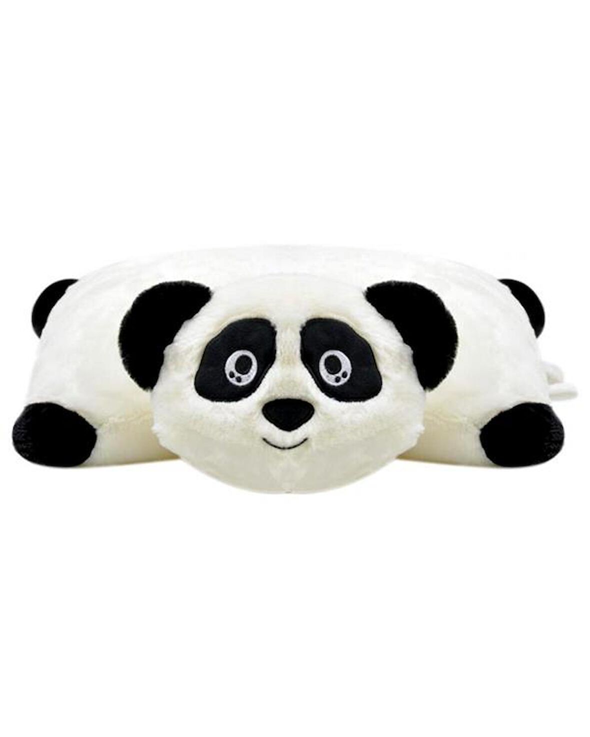 Selay Toys Pelüş Panda Yastık 40 cm Beyaz 1036 