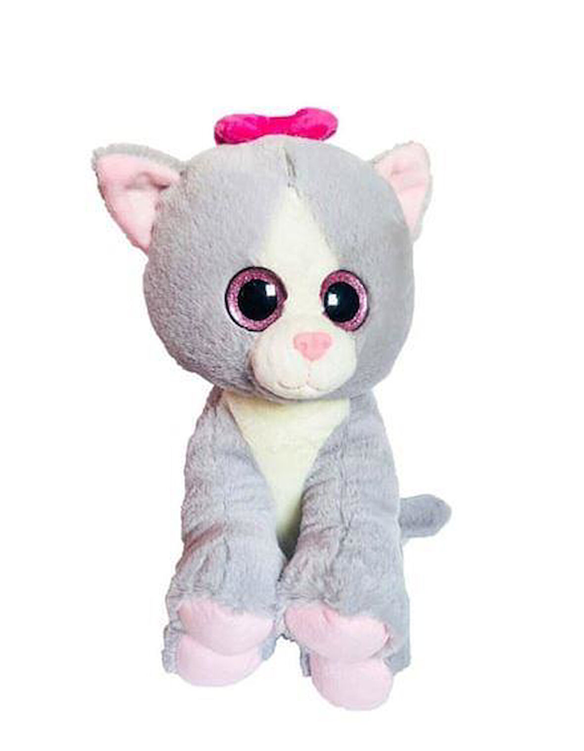 Selay Toys Parla Kedi 30cm Gri 0689