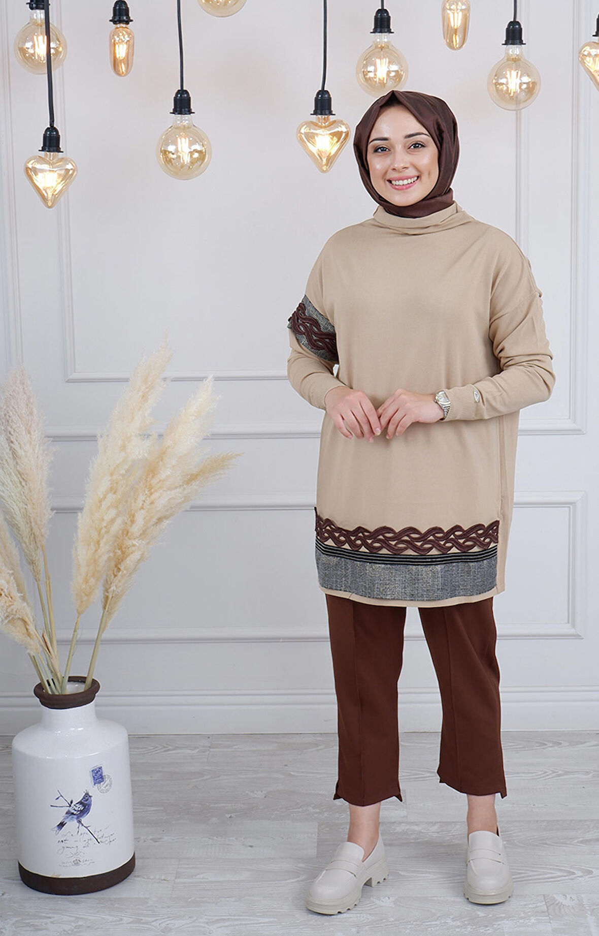 MissWhence Triko Tunik miss226 Camel