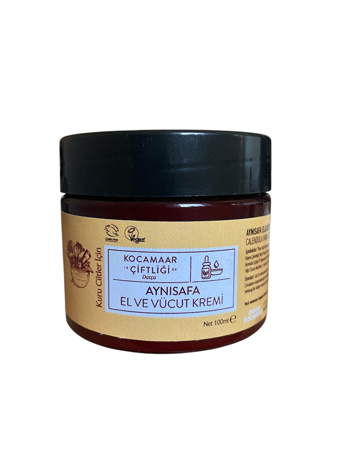 Kocamaar Çiftliği Aynısafa El ve Vücut Kremi 100 Ml