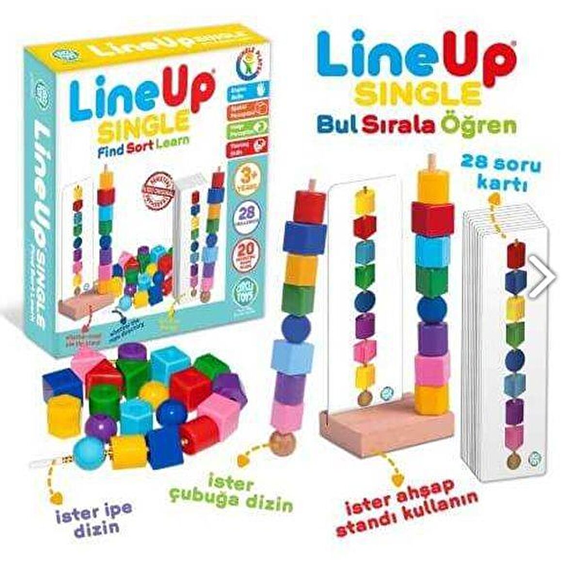 Circle Toys Line Up Single