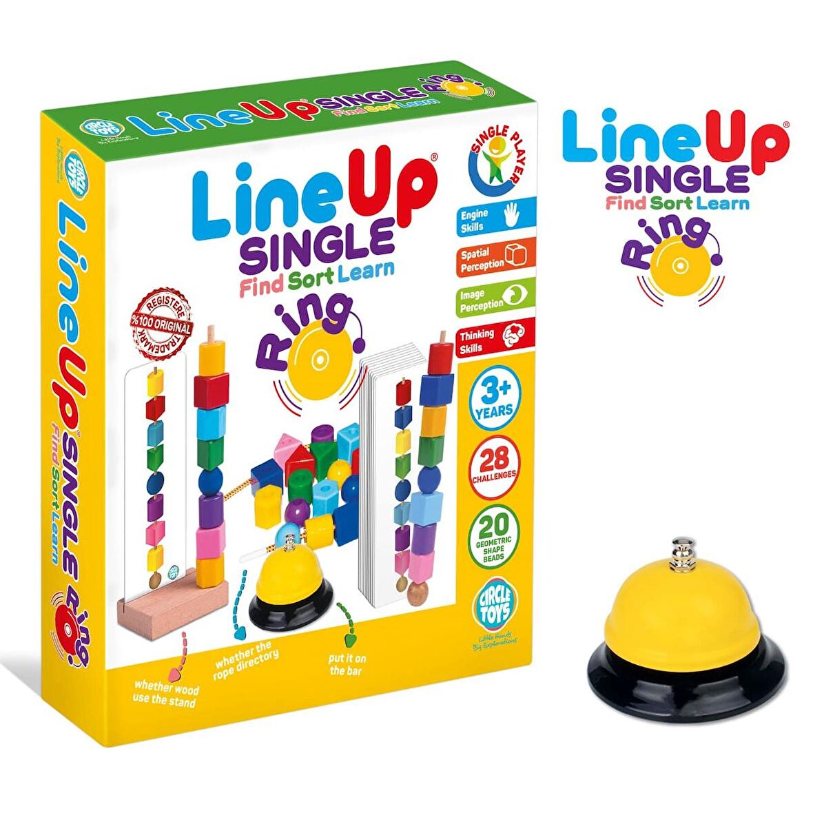 Circle Toys Line Up Single Ring