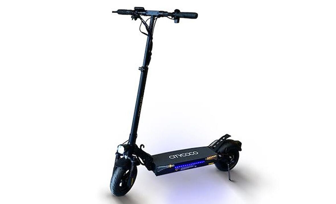 Citycoco MX-T4 Elektriki Scooter, Siyah