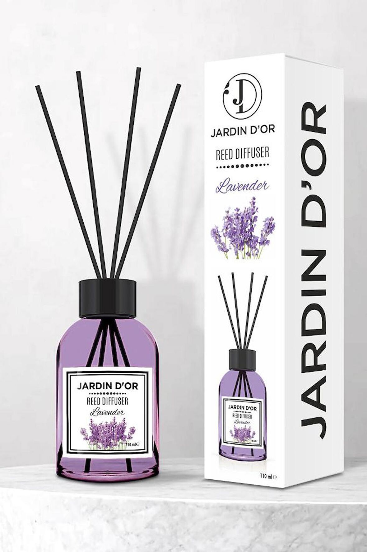 JARDIN D'OR  LAVENDER REED DIFFUSER ÇUBUKLU ODA KOKUSU 110 ml  8681529300097