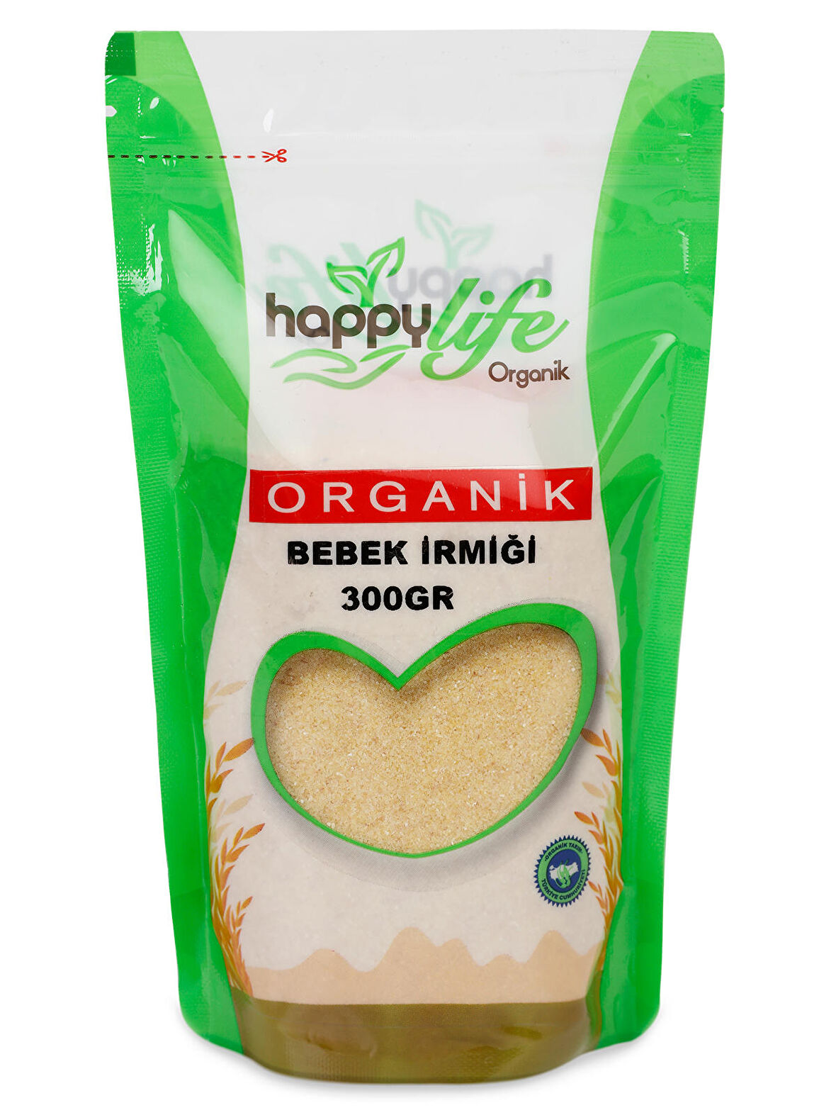 Happy Life Organik Bebek İrmiği 300 Gr