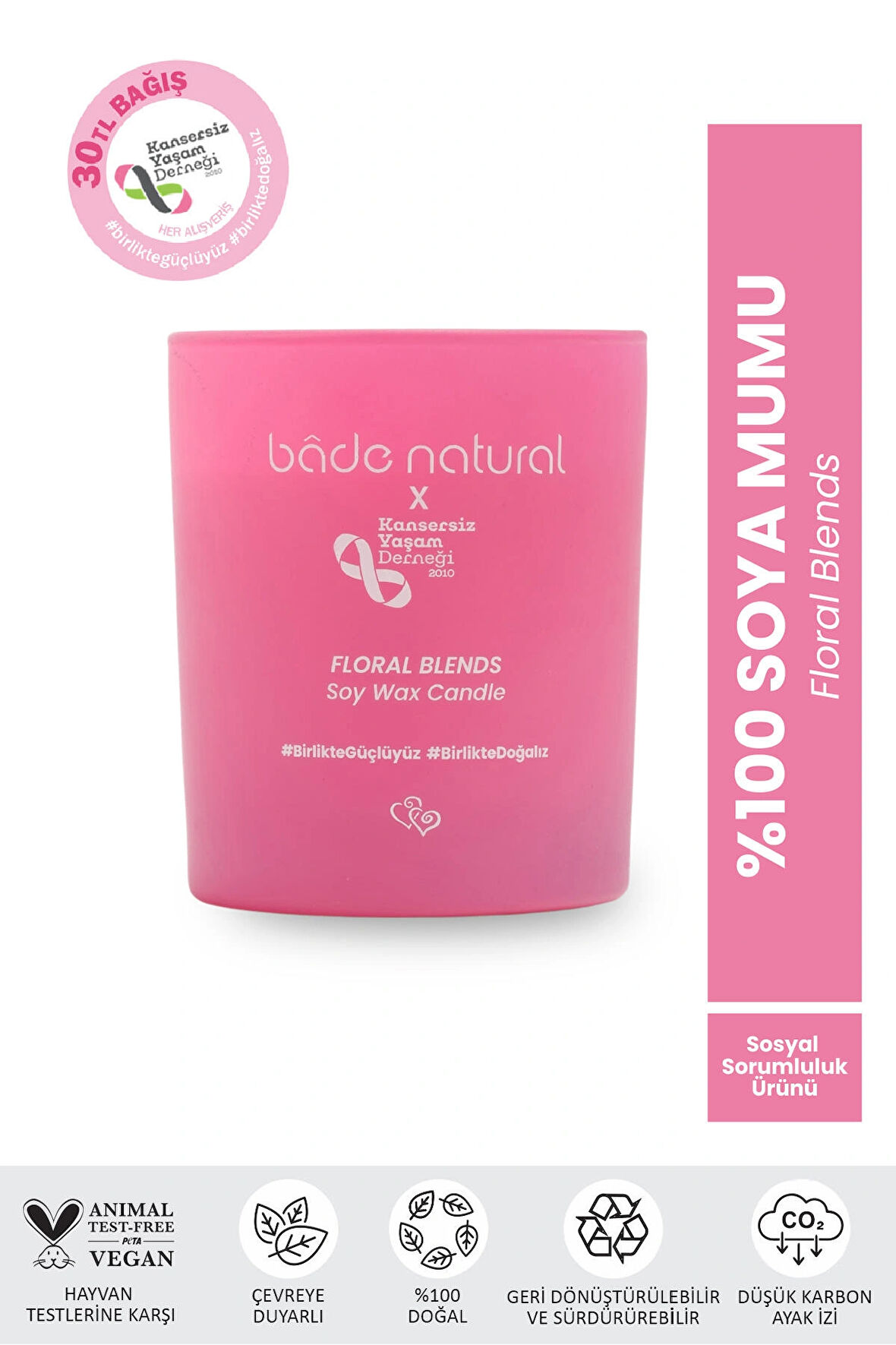 Soya Mumu Floral Blends %100 Doğal ve Vegan