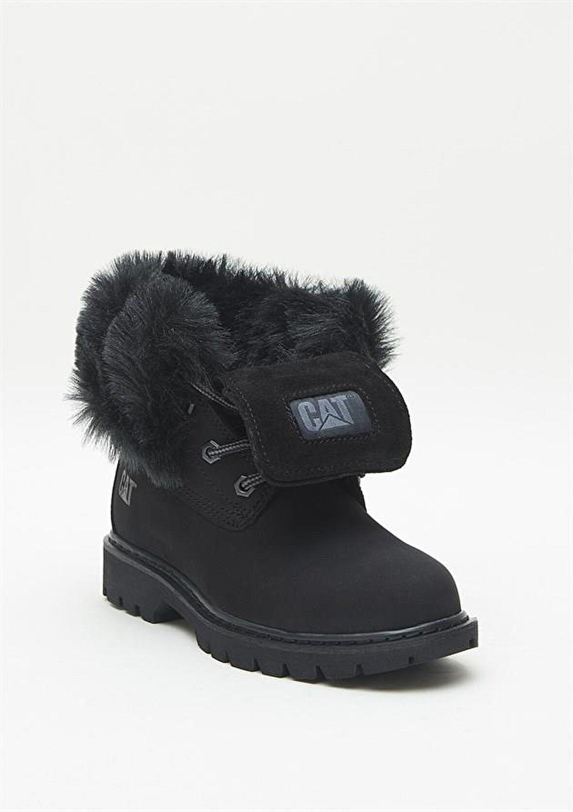 Caterpillar Black Nubuk Hakiki Deri Kadın Bot & Bootie CAT0111118401