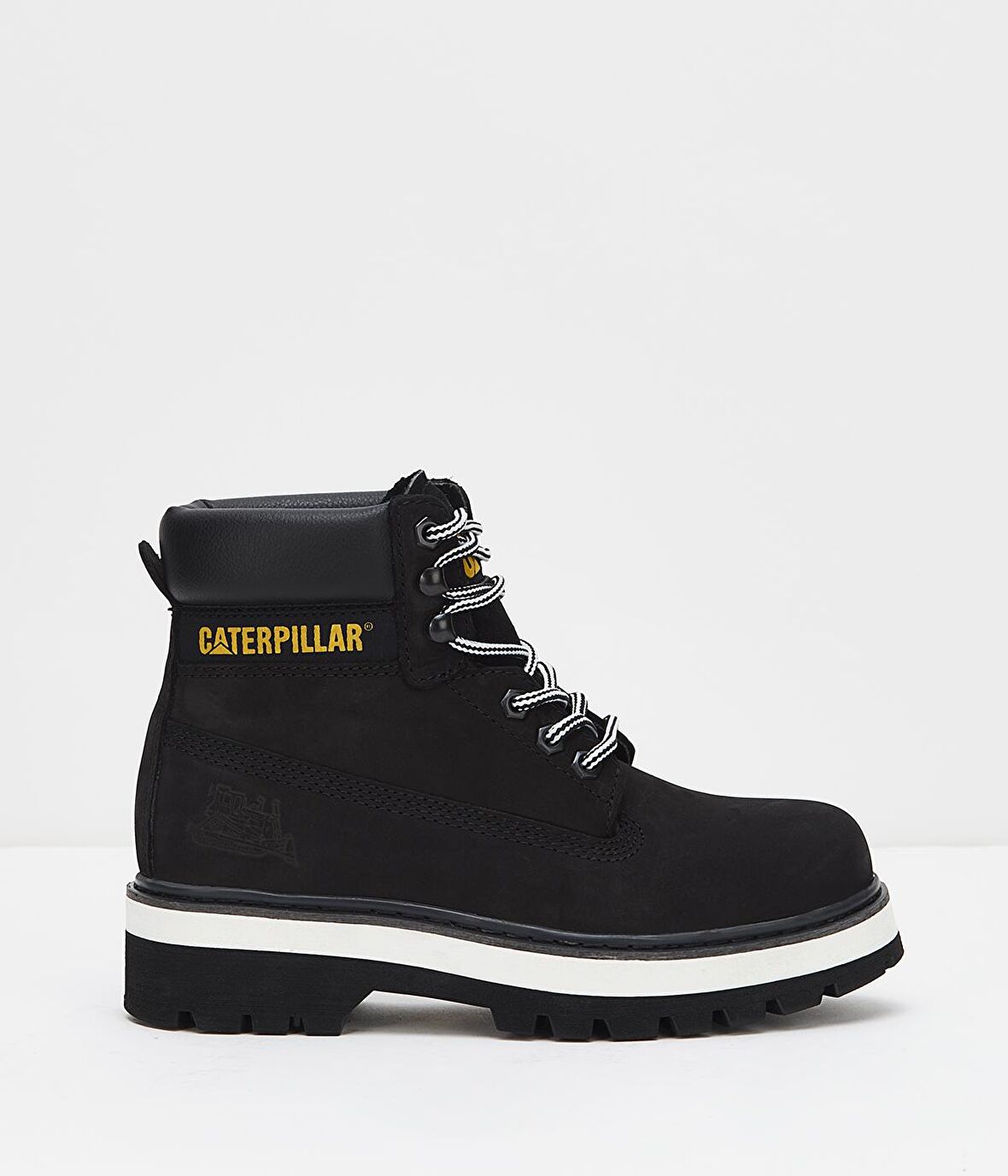 Caterpillar Black Nubuk Hakiki Deri Kadın Bot & Bootie CAT0111119501