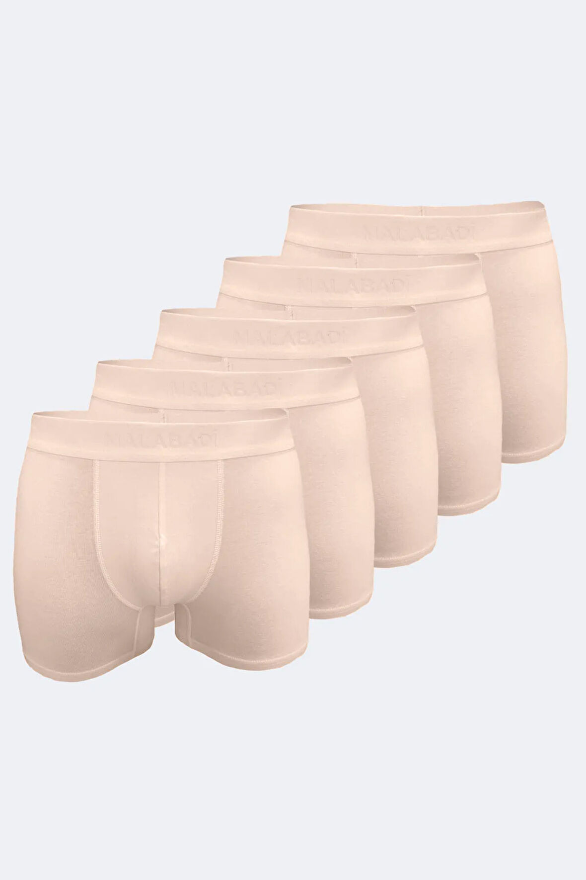 Erkek Siyah 5 Li Paket Milan Modal Boxer Mb14