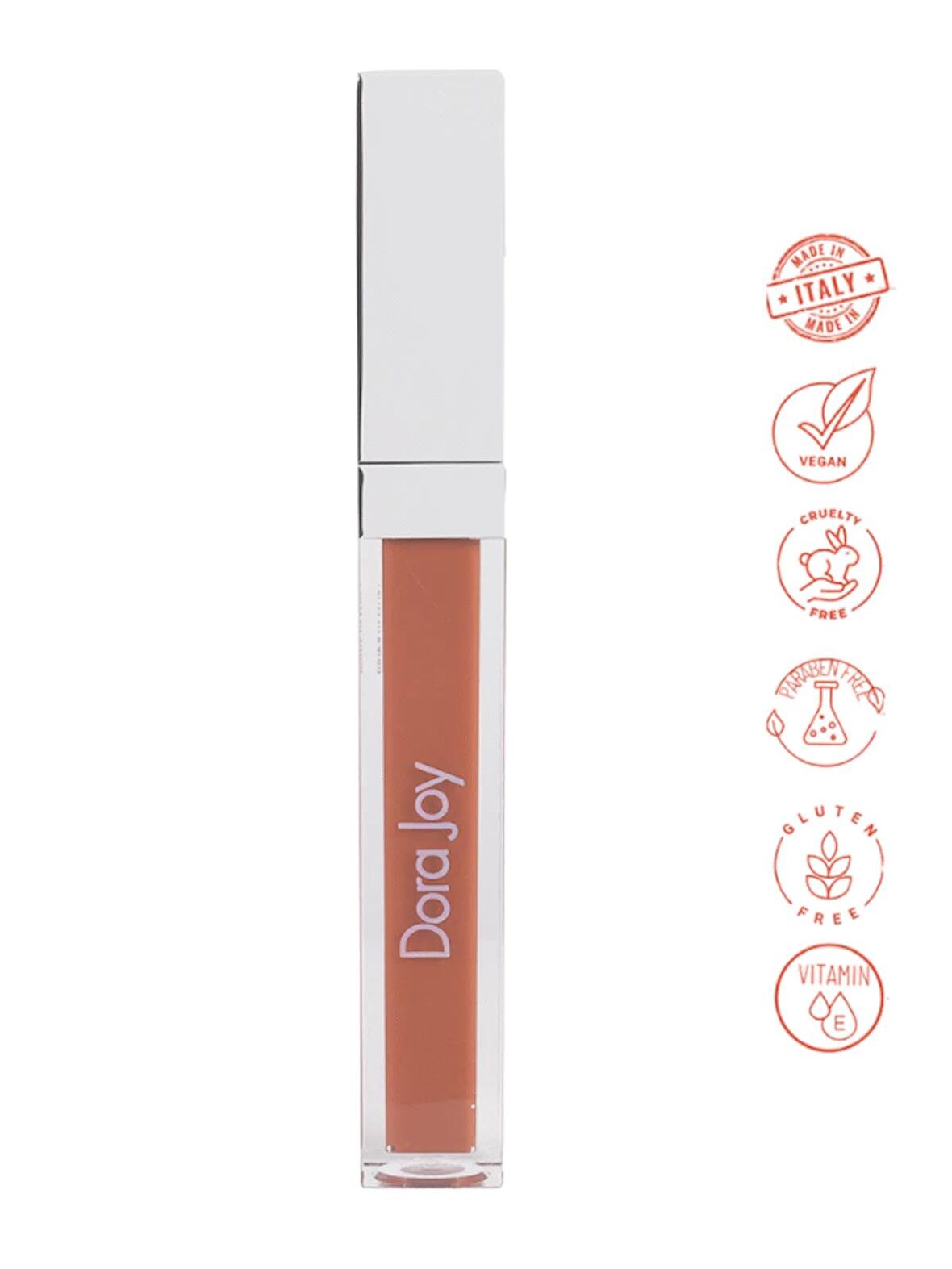 Dora Joy Lip Gloss 05 Terra Rossa E Vitaminli & Hyalüronik Asitli Dudak Parlatıcısı