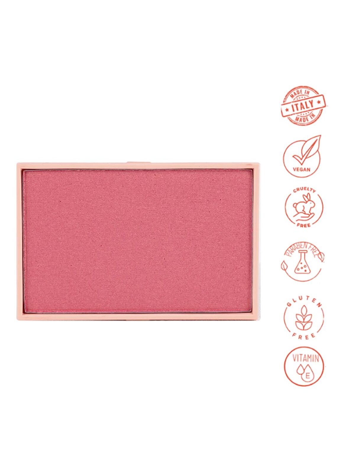 Dora Joy Yedek / Refill Işıltılı Toz Allık 03 Shine Kissed Powder Blush Vegan E Vitaminli