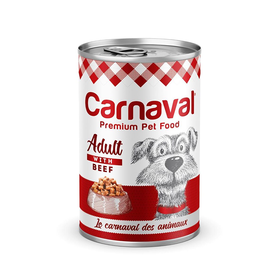 Carnaval Premium Yetişkin Köpek Konservesi Biftekli 400 Gr