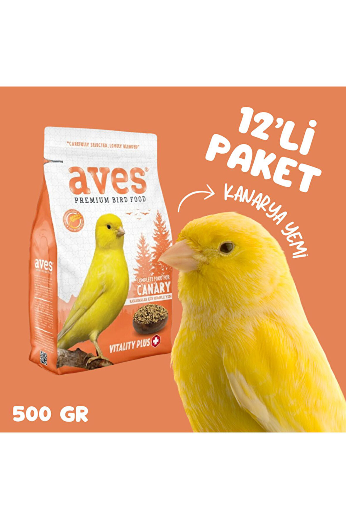 Premium Kanarya Yemi 500gr 12Li