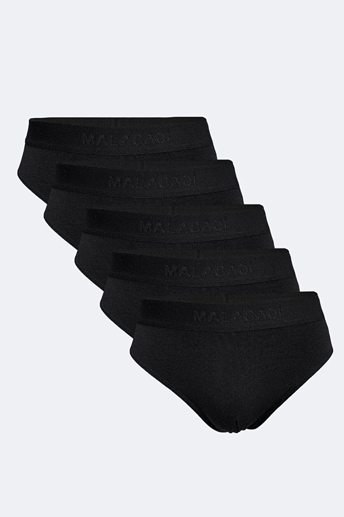 Beyaz Erkek 5 Li Modal Slip Külot 5m080