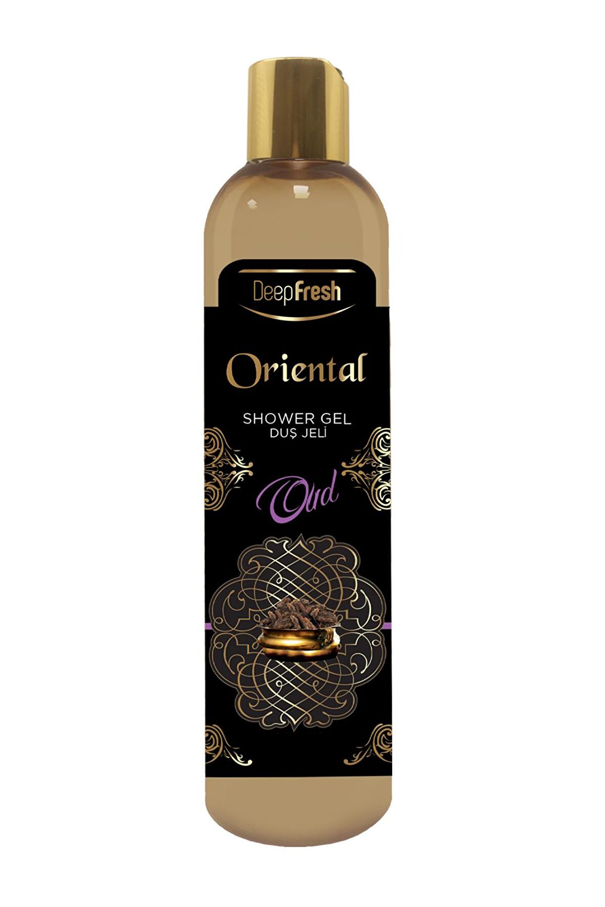 Deep Fresh Oriantel Öd Ağacı Aromalı Nemlendirici Tüm Ciltler İçin Kalıcı Kokulu Duş Jeli 400 ml