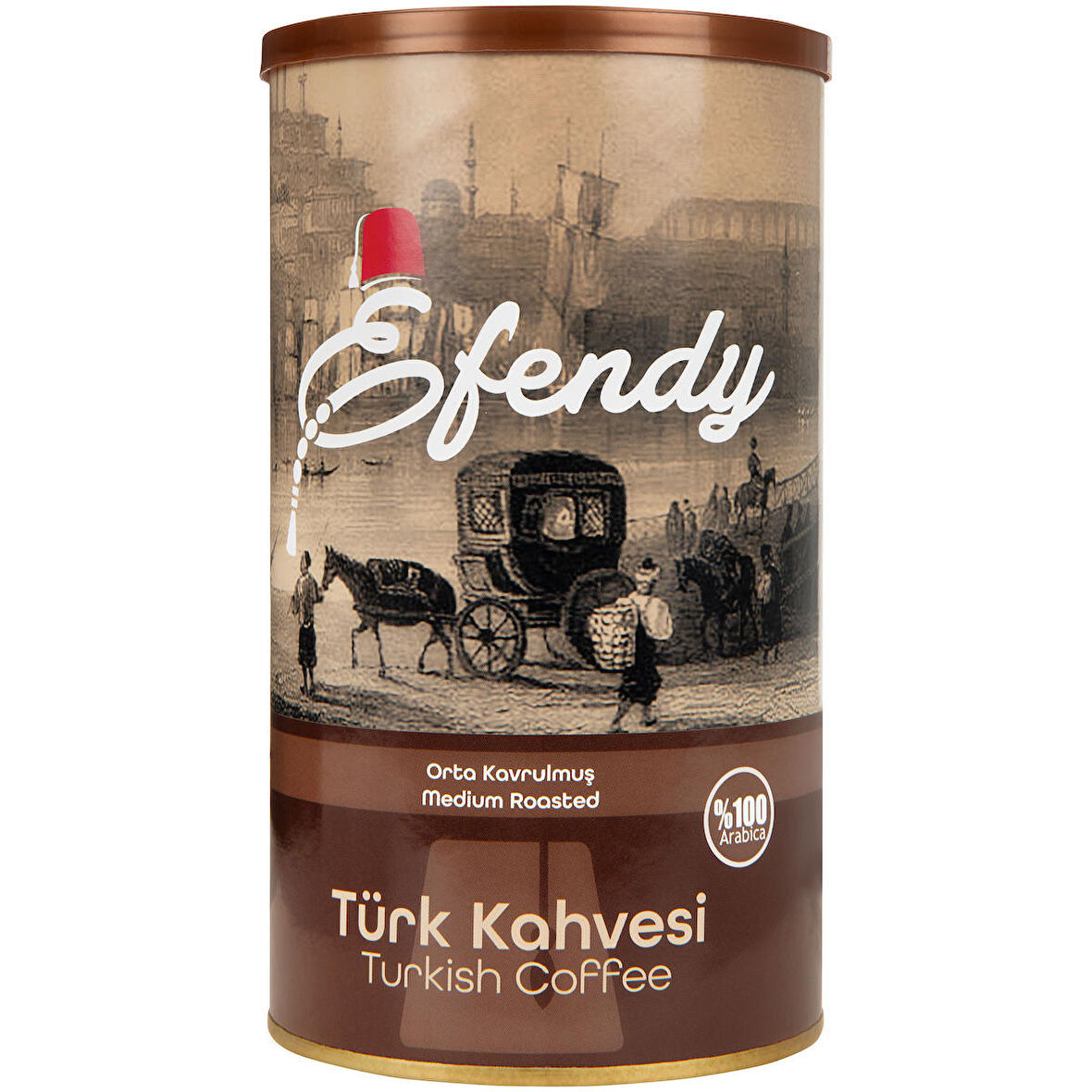 EFENDY Geleneksel Hazır Orta Kavrulmuş Türk Kahvesi 500G