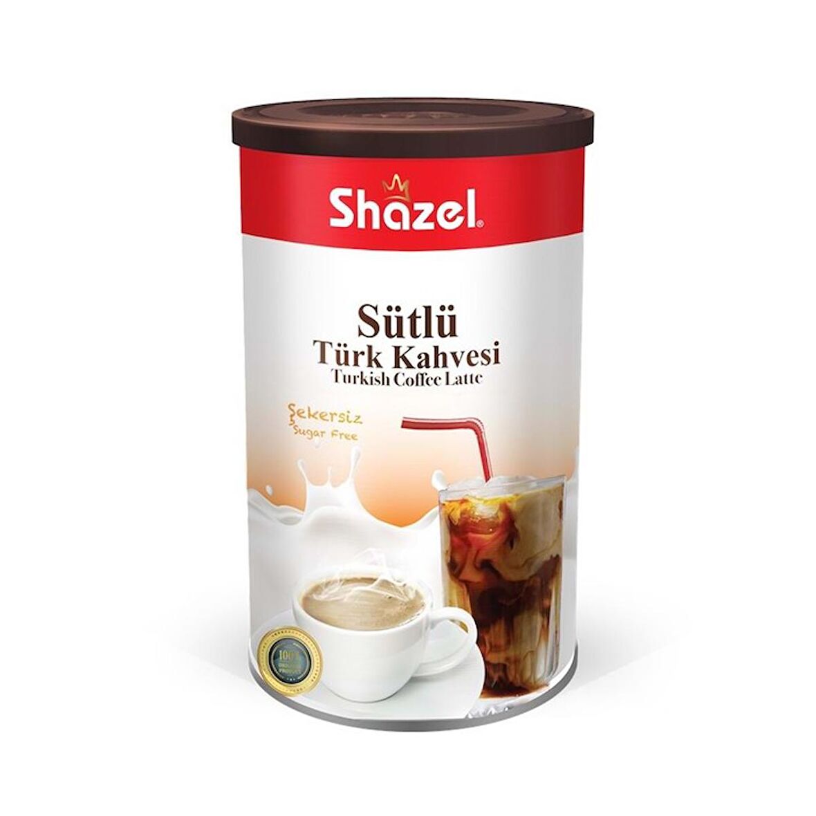 SHAZEL Hazır Sütlü Türk Kahvesi Sade 500G