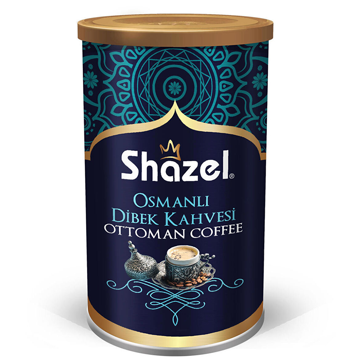 Shazel Osmanlı Dibek Kahvesi 250 g / teneke