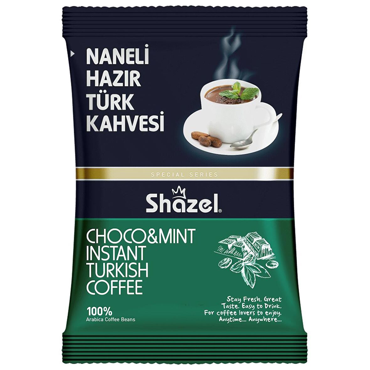 Shazel Special Naneli Hazır Türk Kahvesi 100g