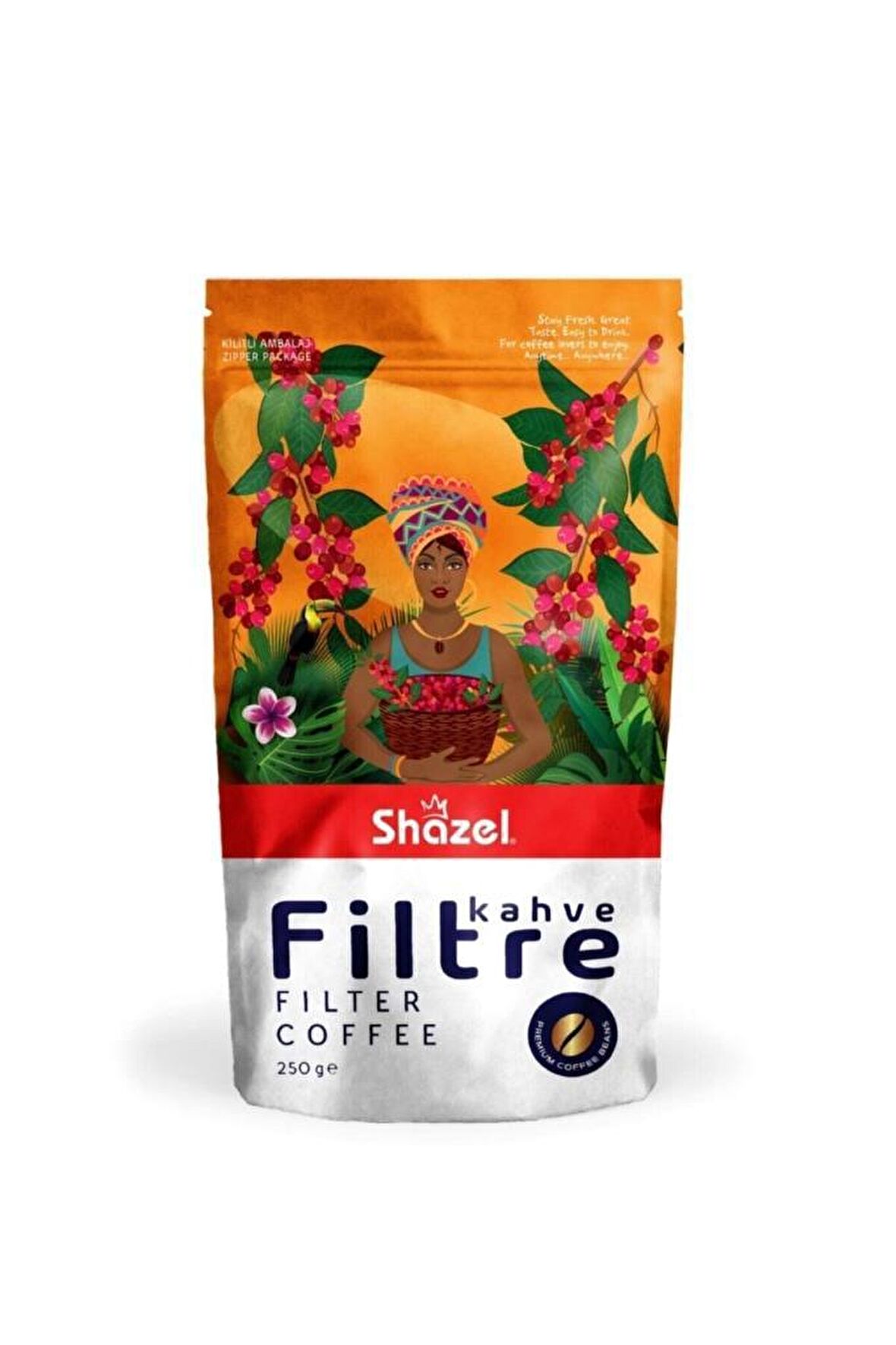 Shazel Özel Harman Filtre Kahve Öğütülmüş  250 gr