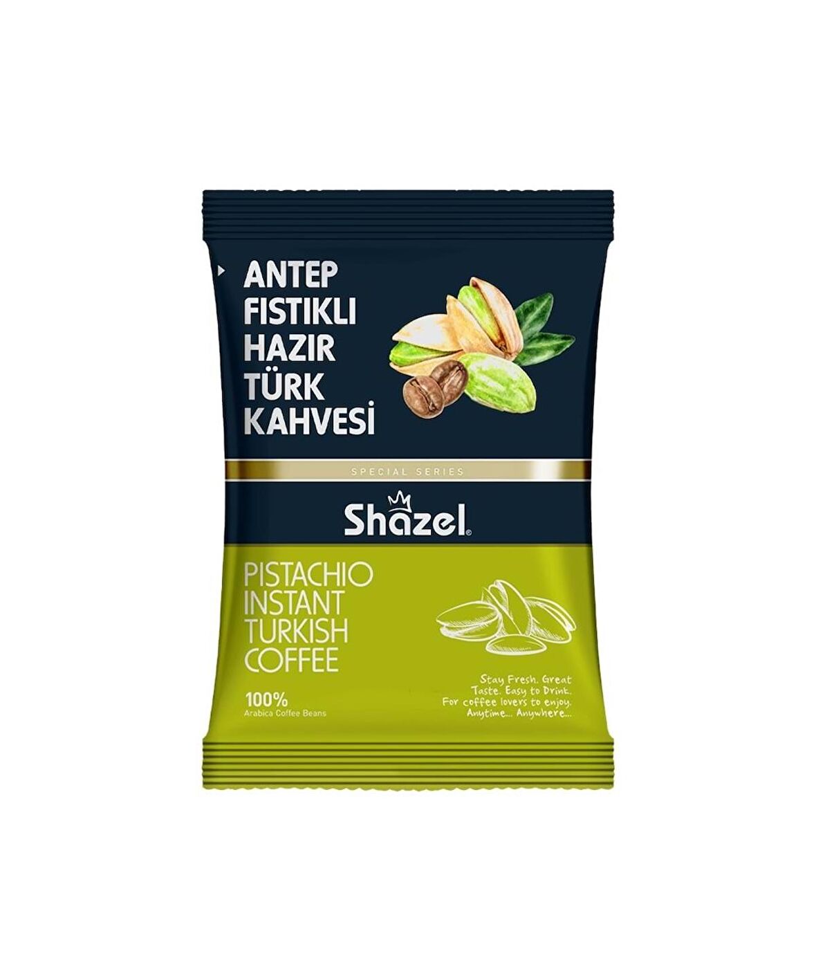 Shazel 100 gr Antep Fıstıklı Türk Kahvesi