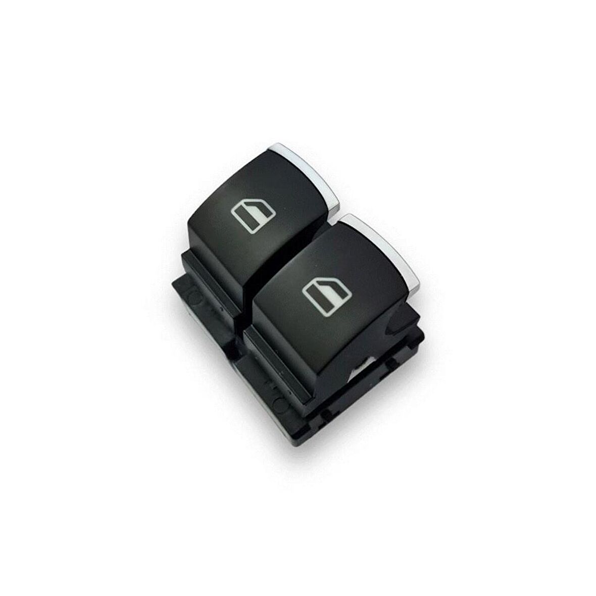 VW Golf 6 2009-2012 Sol Kapı Cam Düğmesi Çiftli Kromlu 5K3959857A
