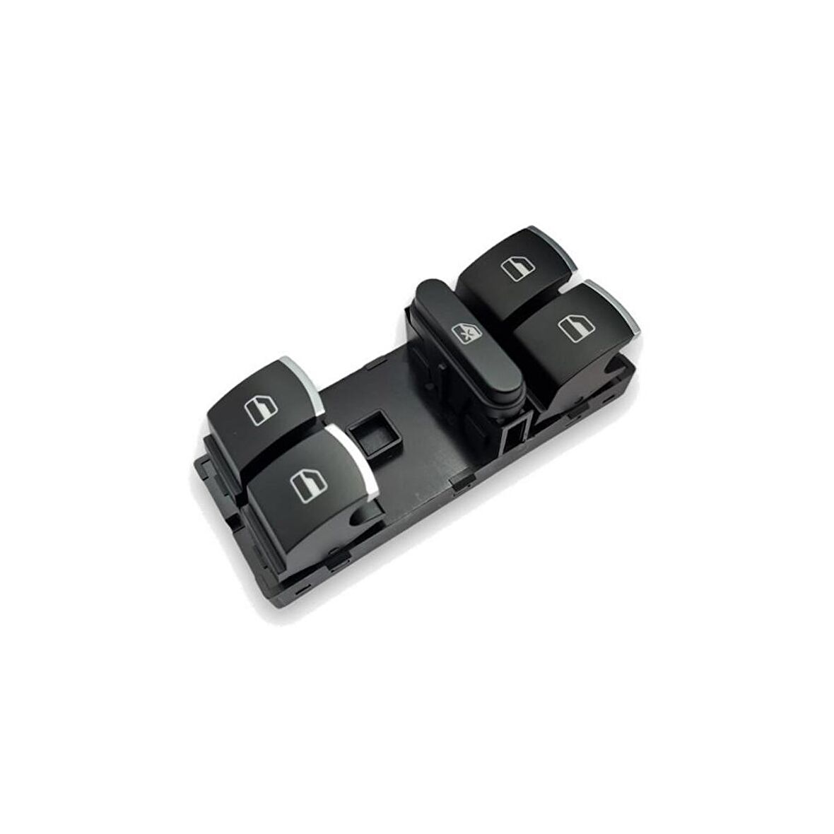 VW Golf 5 2004-2008 Sol Ön Kapı Cam Düğmesi Dörtlü Krom 5K4959857