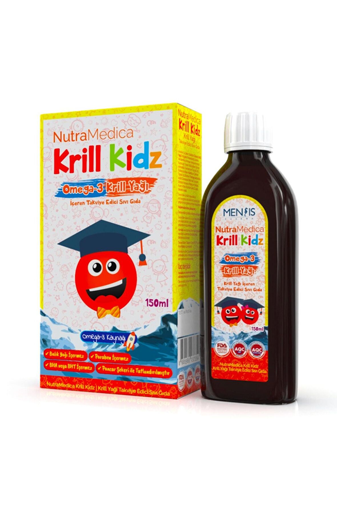 Nutramedica Krill Kidz Omega 3 Şurup