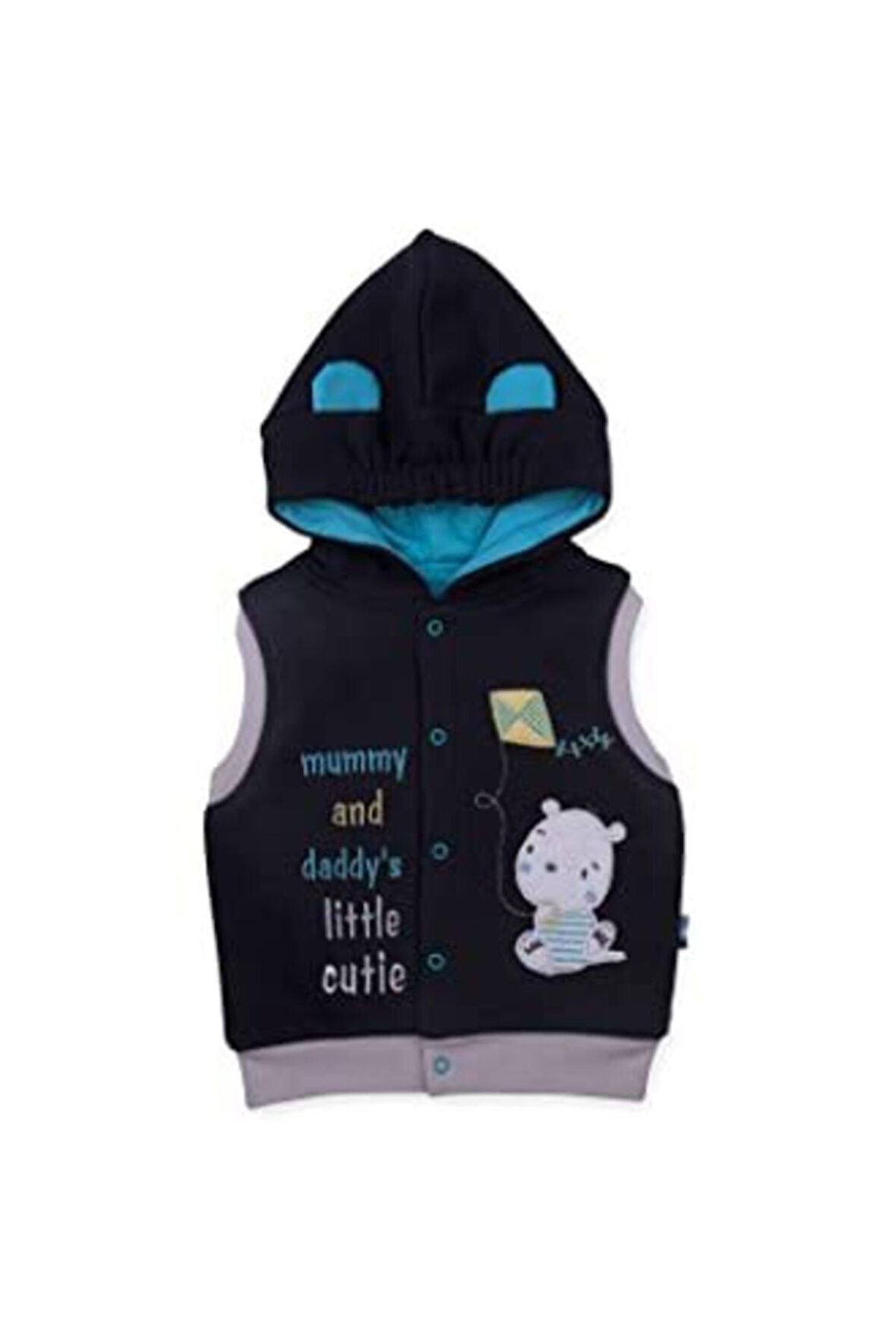 Erkek Bebek Lacivert Yelek 03499