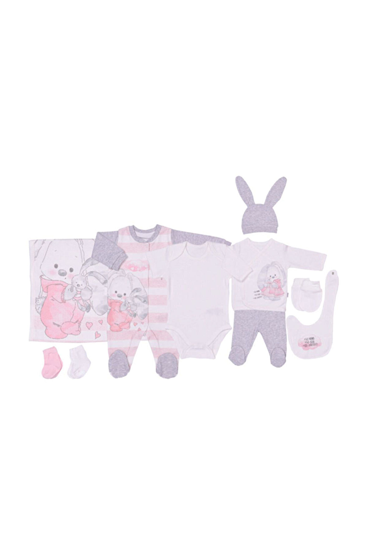 Organik Lıttle Frıends 10'lu Zıbın Mavi