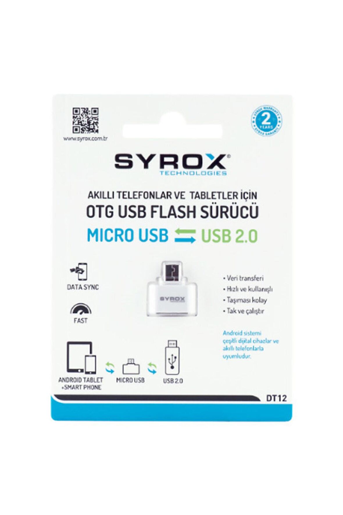 (micro) Otg Çevirici Syrox Dt12