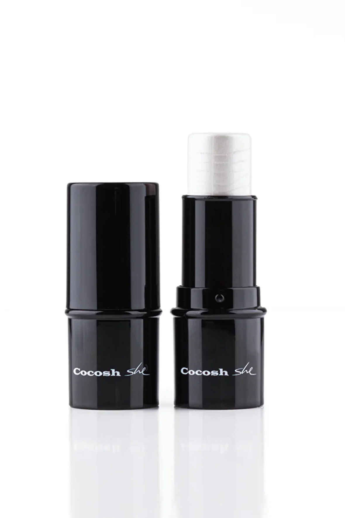 Shimmer Stick Aydınlatıcı Highlighter, Metalik Beyaz, Yüksek Pigment, Doğal Görünüm, Nemli Bitiş