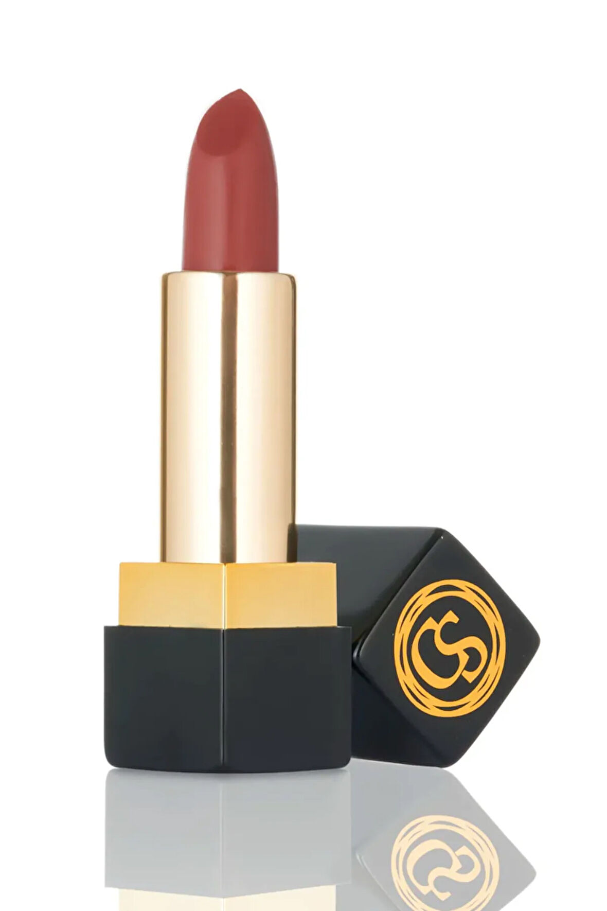 Silk Velvet Lipstick Ruj 01 Rust, Nemlendirici Etki, Yoğun Pigmentasyon, Kadifemsi Dudaklar