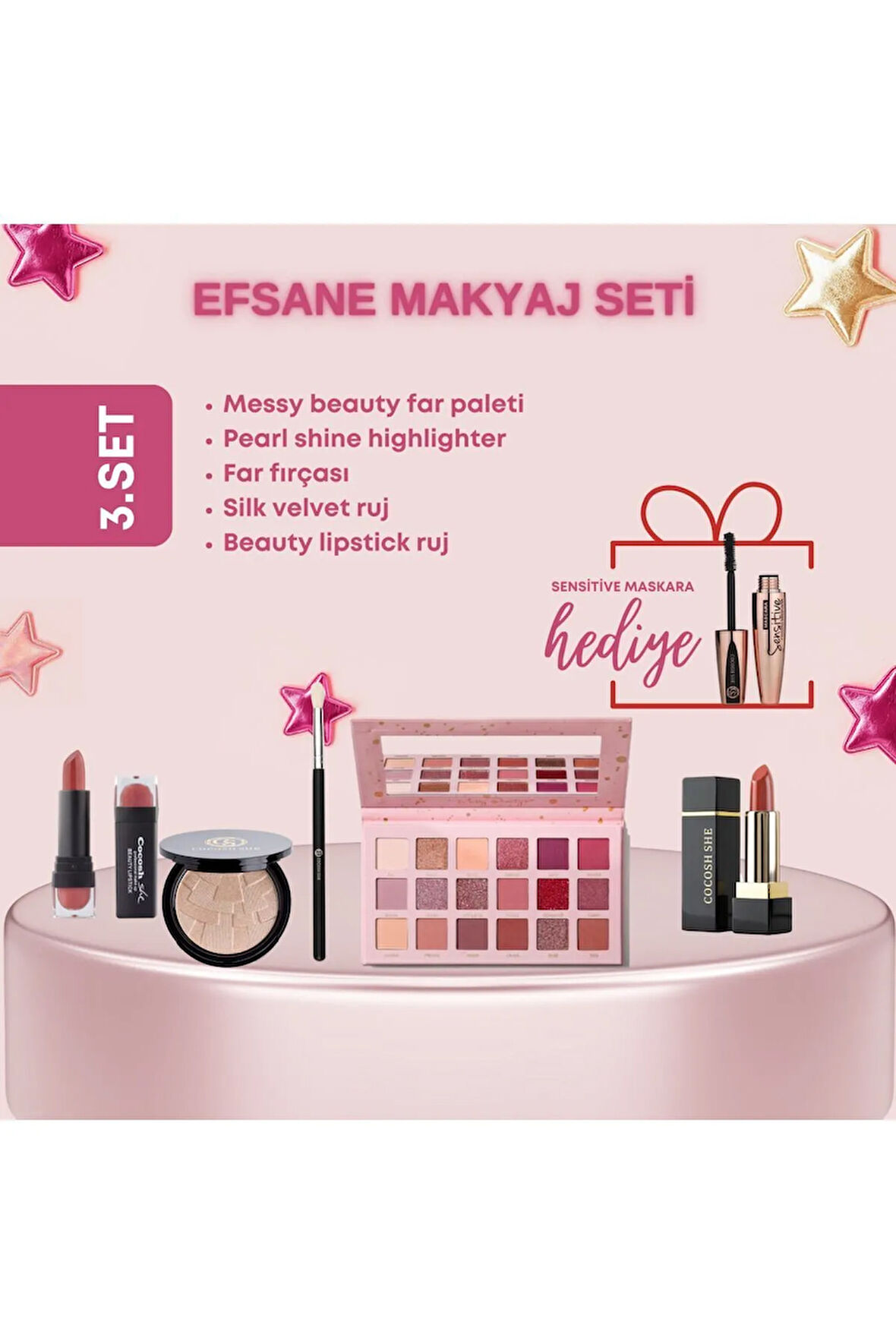 Efsane Makyaj Seti 3