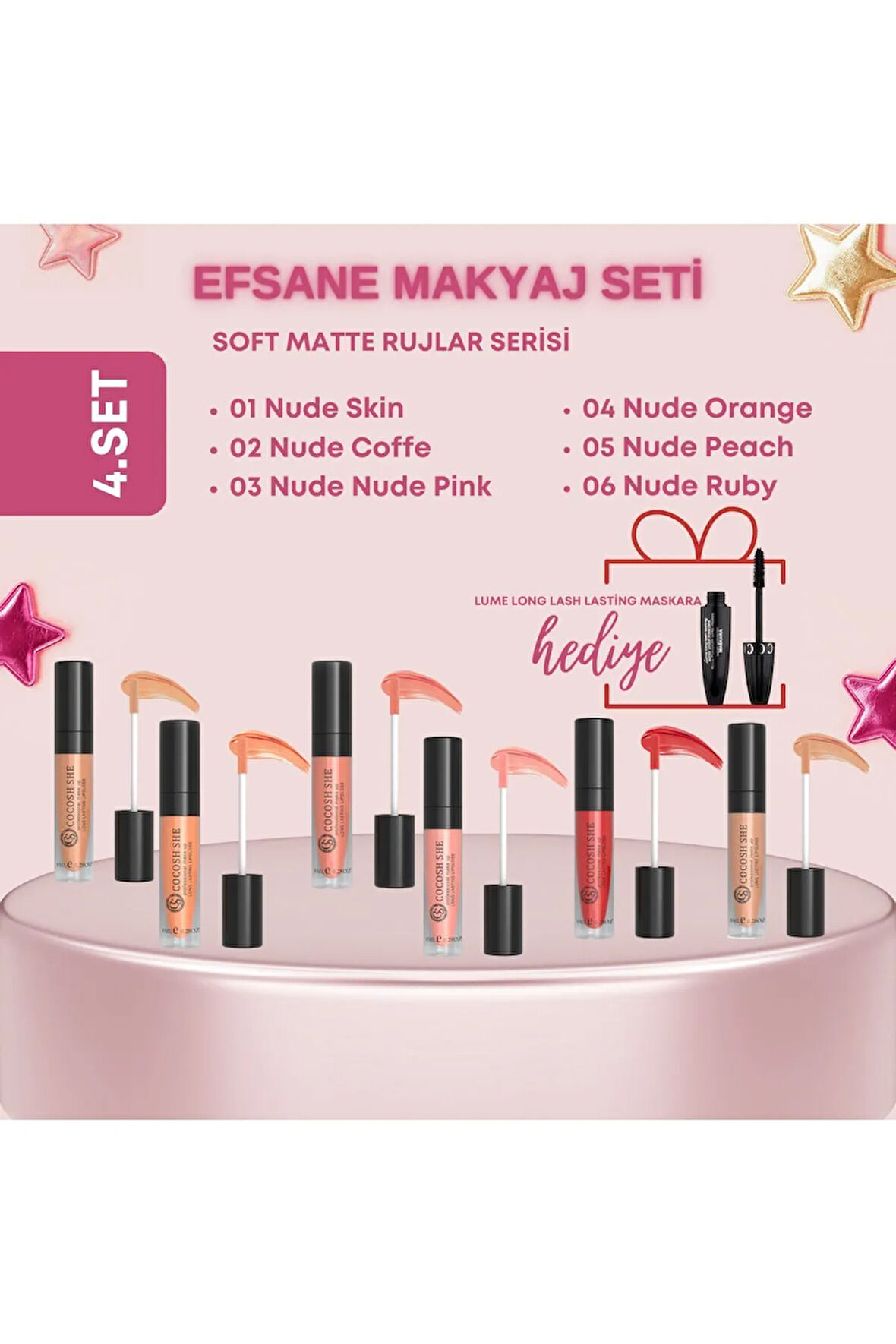 Efsane Makyaj Seti 4