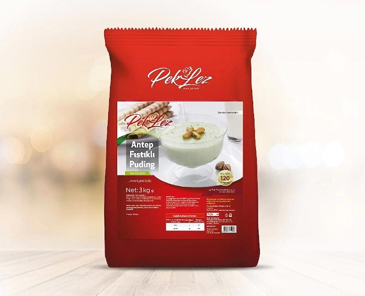 Antep Fıstıklı Puding 3 kg