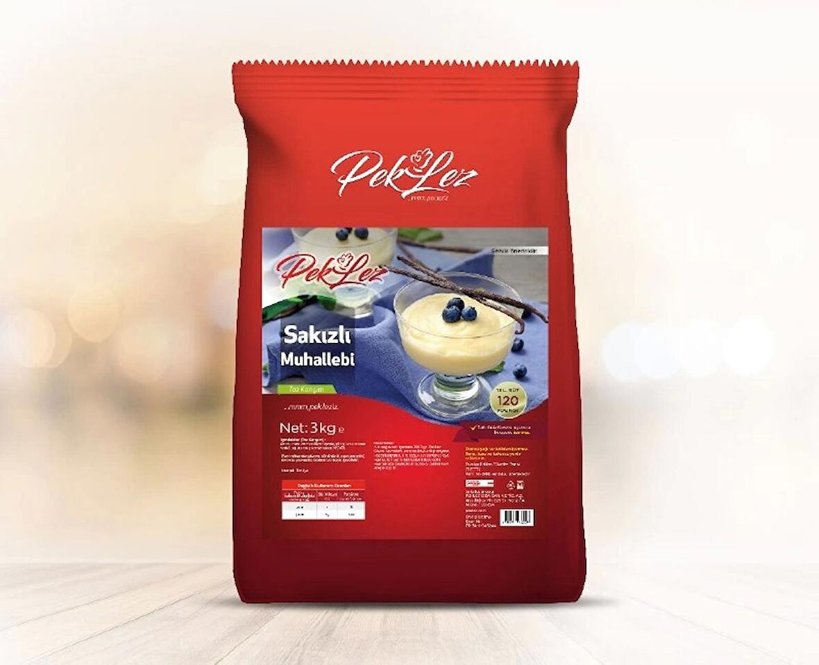 Sakızlı Muhallebi 3 kg