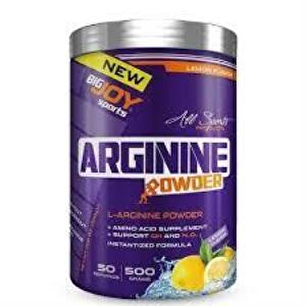 Bigjoy Sports Arginine Powder 500gr limon