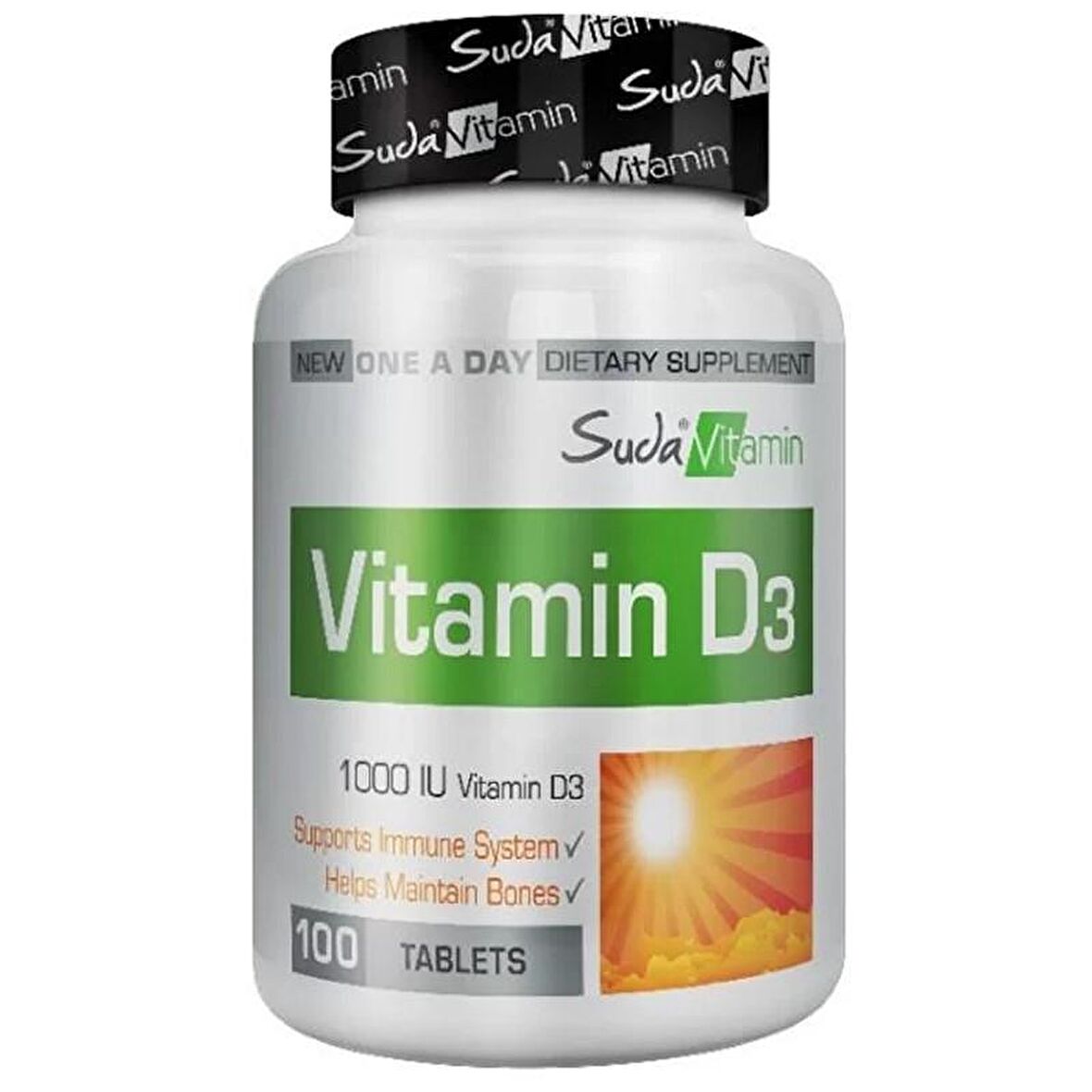 Bigjoy Vitamins Vitamin D3 1000 IU 100 Tablet