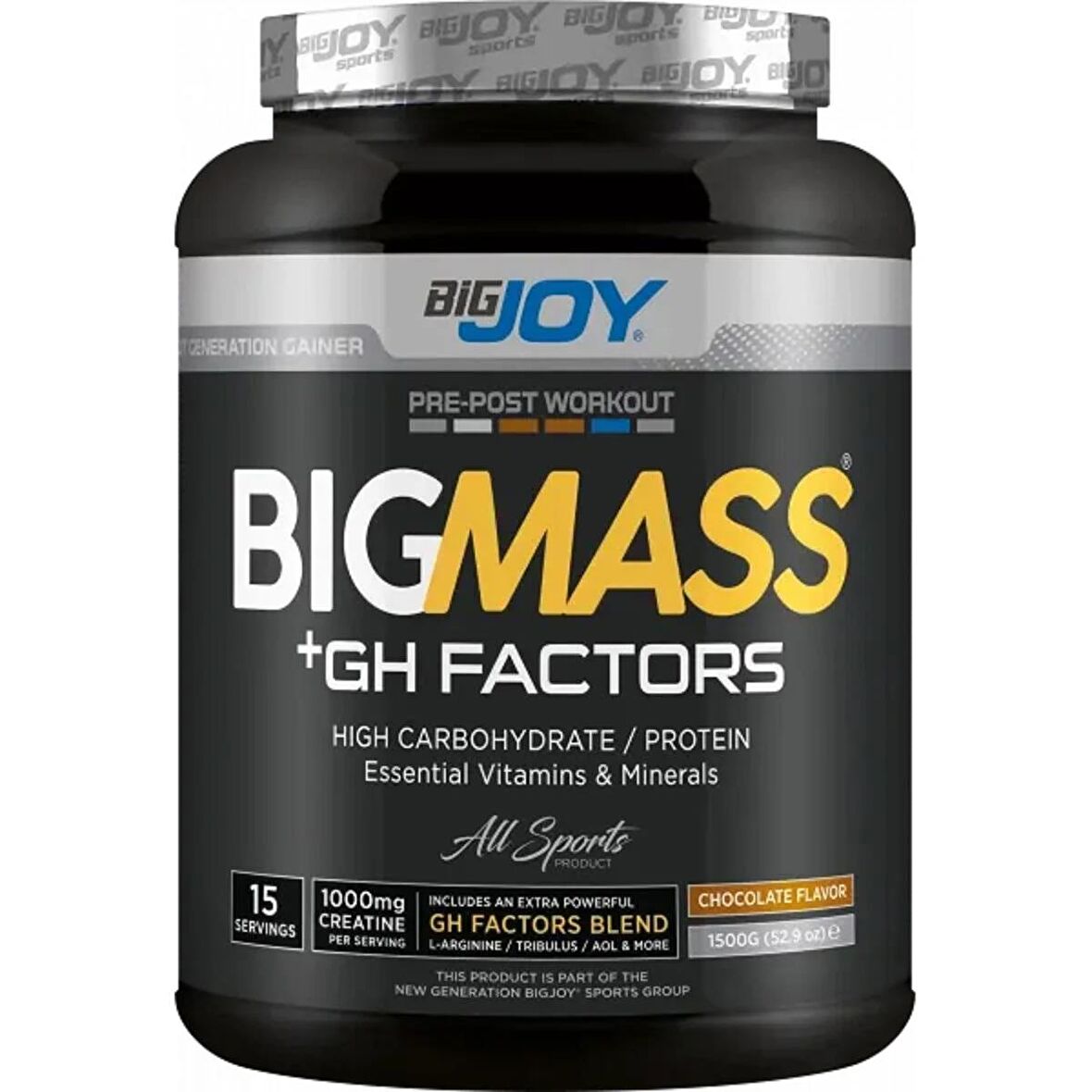 BIGJOY SPORTS BIGMASS GH FACTORS ÇİKOLATA 1.5kg