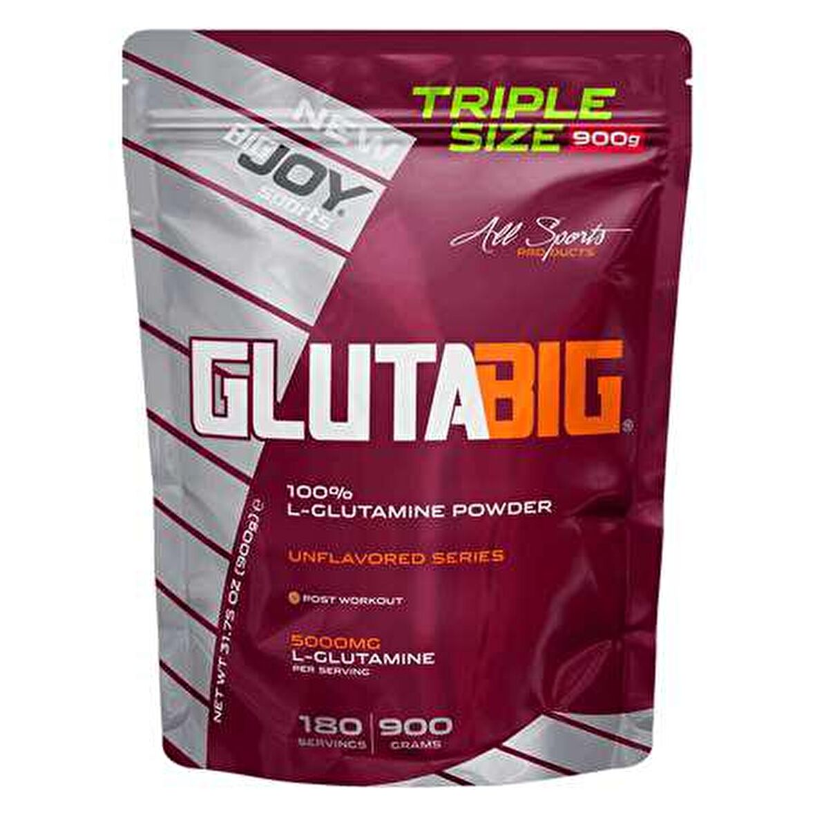 Bigjoy Glutabig Powder Triple Size Aromasız 900 Gr 180 Servis