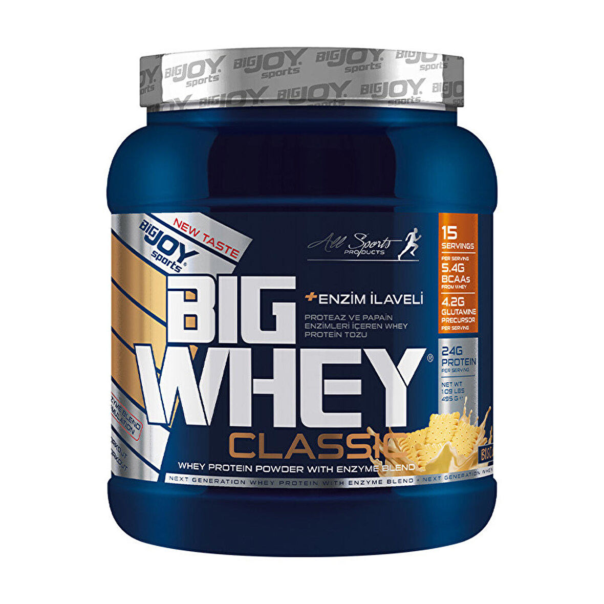 Big Joy Big Whey Classic Whey Protein 495 Gr - BİSKÜVİ